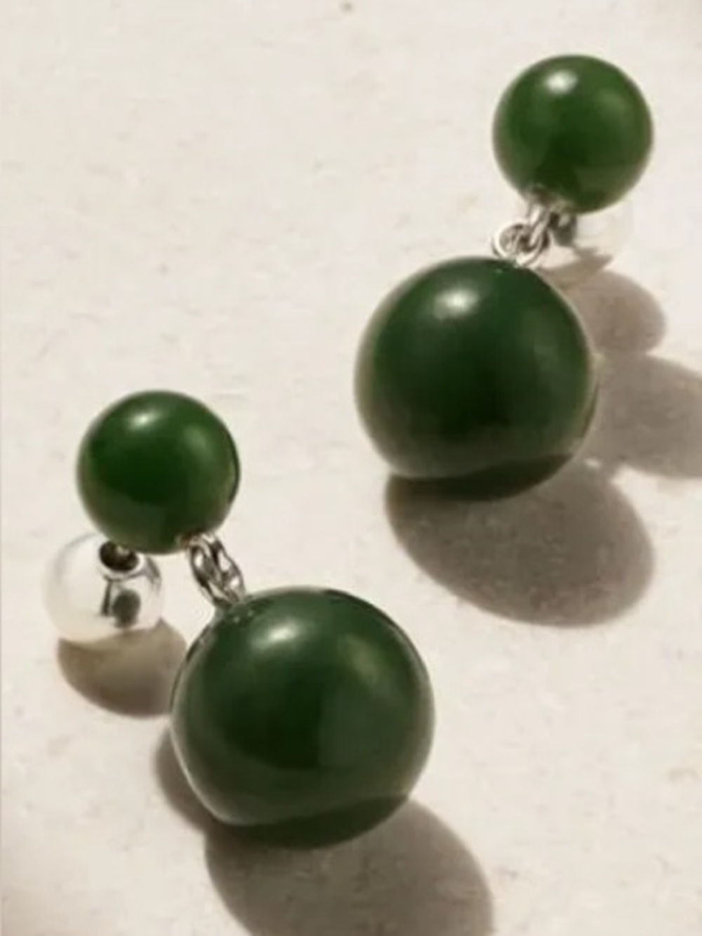 Sophie buhai green jade everyday earrings